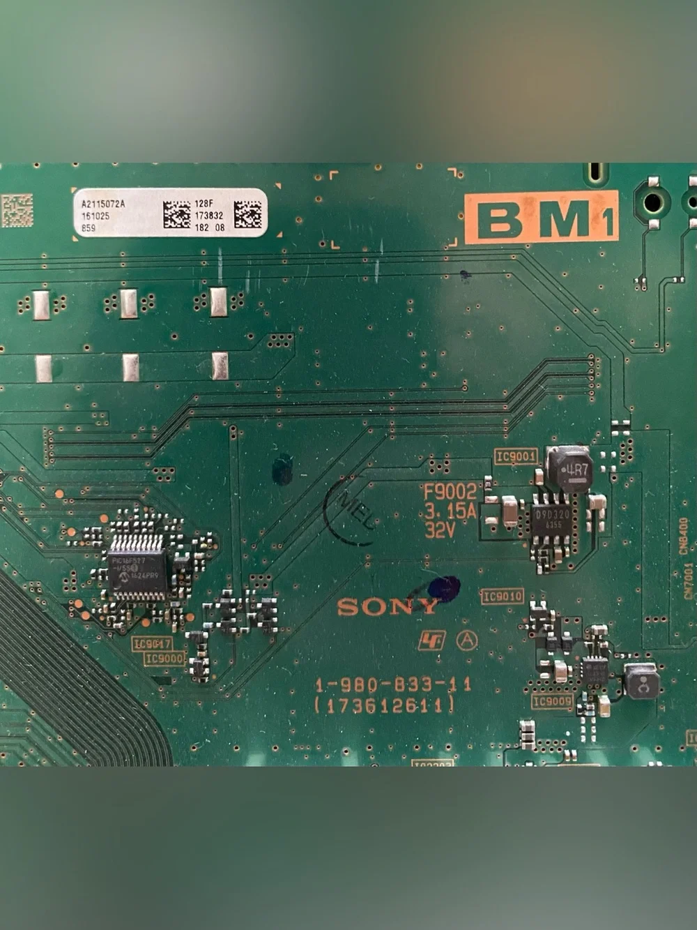 Sony XBR-75X940D Main Board BM1 A-2115-078-A